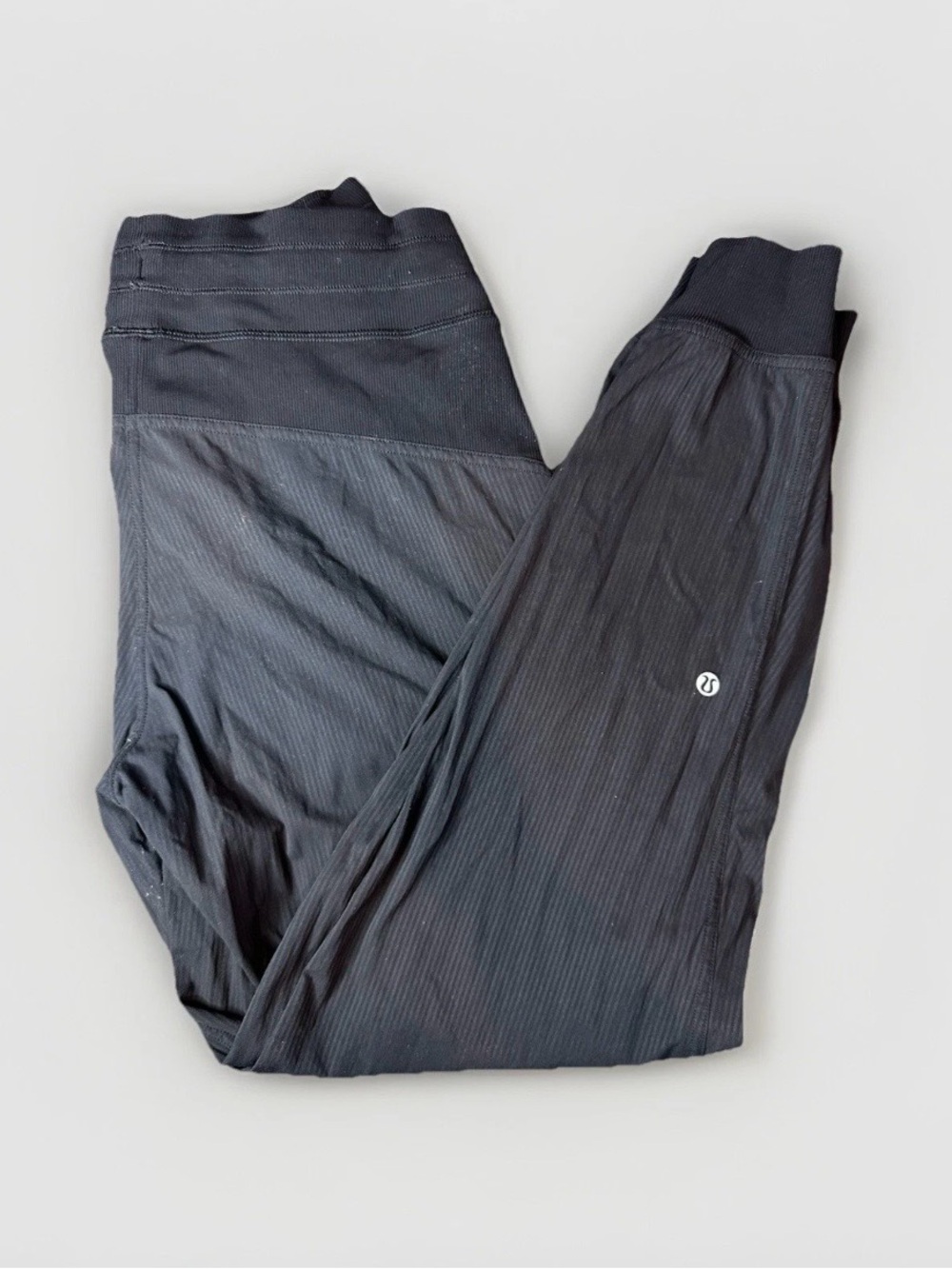 Women's Sz 8 LULULEMON Dance Studio Mid-Rise Jogger Full Length Black Activewear